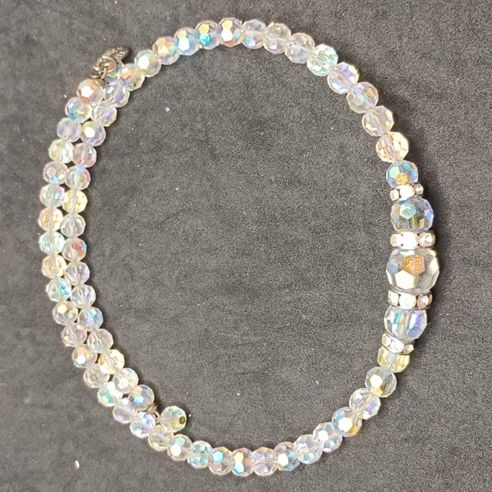 Iridescent Beaded Necklace
